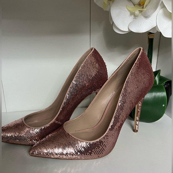 Aldo shoes Elegant Sequin Stiletto Heels - Picture 5 of 8